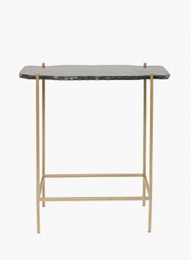 Konsola Piedra czarny marmur