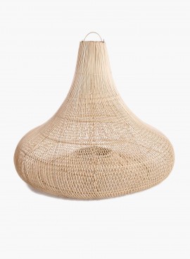 Lampa wisząca Shala rattanowa Naturalna L
