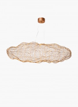 Lampa wisząca 4201250-6501 Hayden L75 metalowa złota